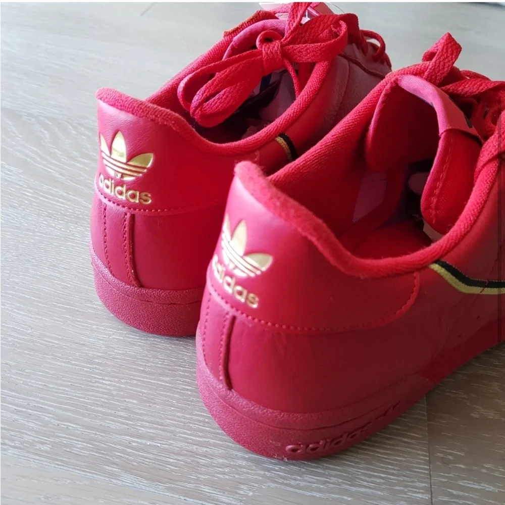 Adidas Continental 80 sneakers red 12.5 men NEW